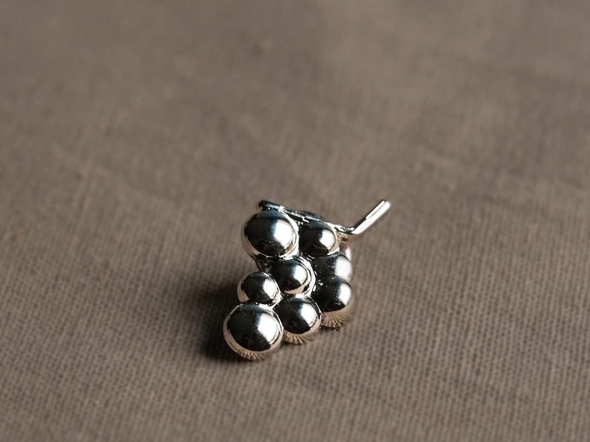 Pin Grappe Argent